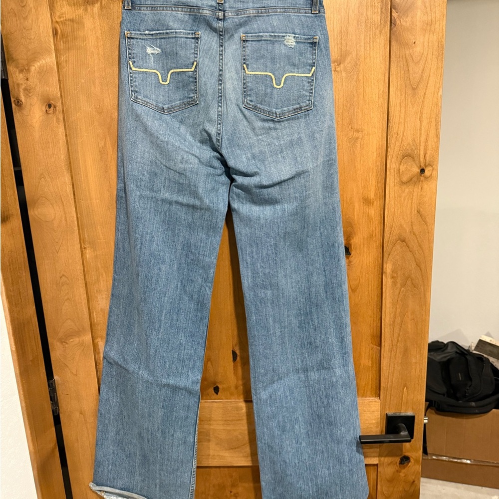 Kimes Ranch Olivia Light Wash Wide Leg Jeans